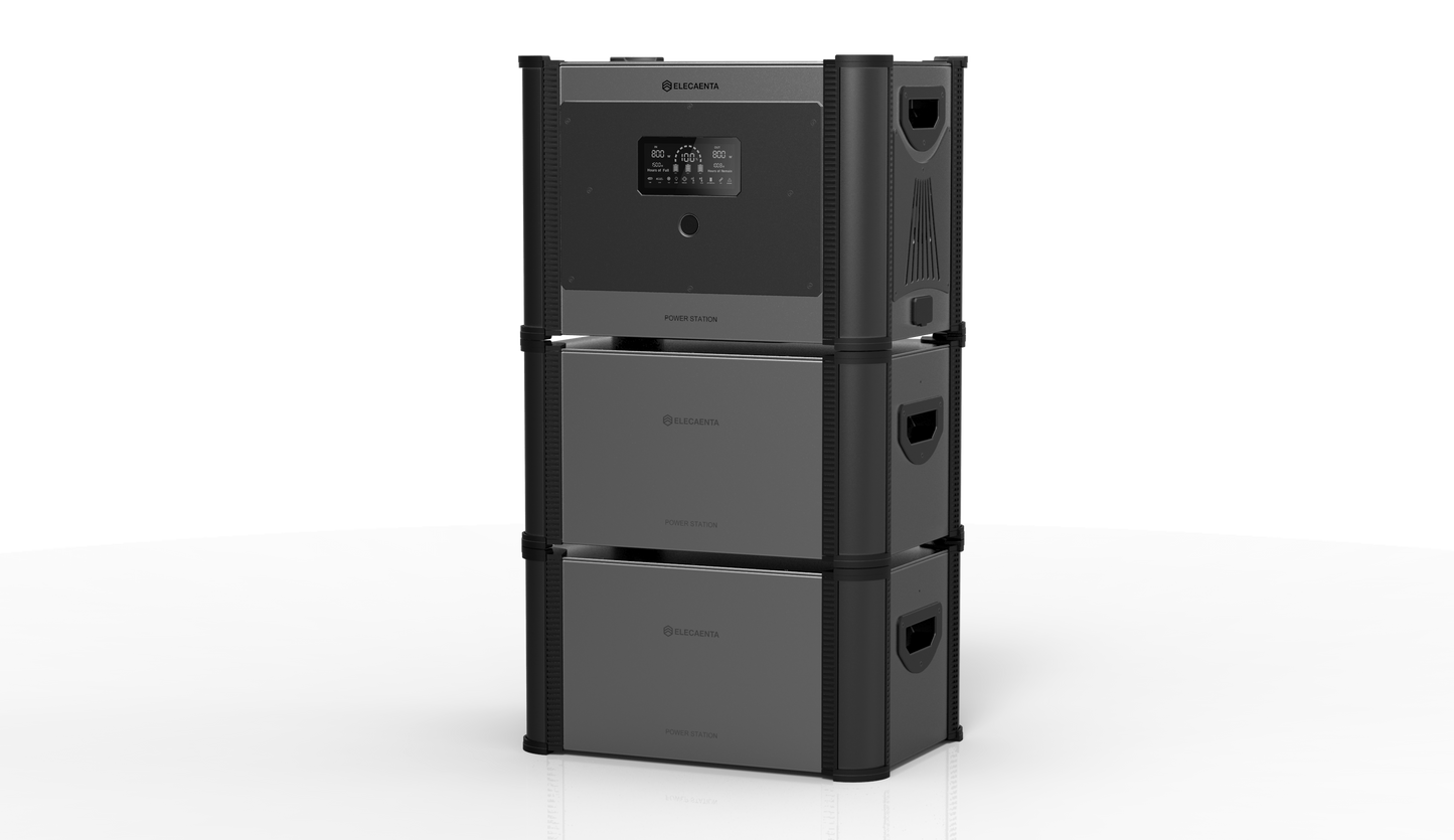 ELECAENTA Venus 800 2 in 1 Balcony Solar Storage System